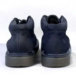 Vintage Dr Martens UK7 Navy Blue Suede England MIE 90s Y2K Boots Leather Chunky Dr. Martens | Shoes | Vintage Dr Martens Uk7 Navy Blue Suede  main image 2